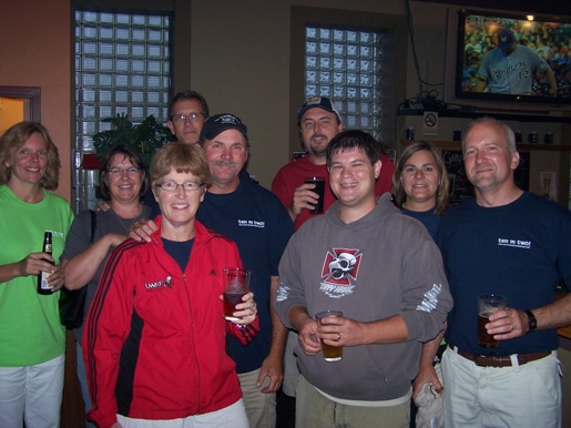 Wisconsin Brewery Tour Group at Grumpy Troll in Mt. Horeb WI with Jeff Glazer from Madison Beer Review